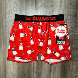 Pringles Snowman SWAG Boxer Brief - Small